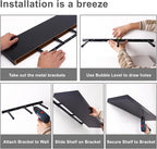 Fixwal Floating Shelves for Wall, Bathroom and Kitchen, Wall Shelves for Storage - Image 7