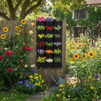 WFIST Vertical Hanging Planter Bag, Breathable Felt Wall Garden Planter - Image 4