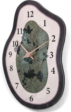 Mid Century Retro Irregular Shape Wall Clock, Silent Non-Ticking Battery - Image 9