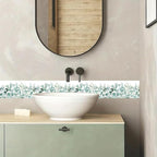 Watercolor Eucalyptus Leaves Wallpaper Border 3.9"X196.8" Peel and Stick Wall - Image 2