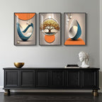 Framed Modern Luxury Large Wall Art - Image 7