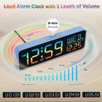 Peakeep Loud Digital Alarm Clock Large Display - Image 6