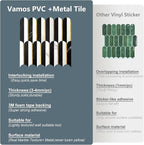 Vamos Tile Peel and Stick Backsplash Seamless Tile, Stick on Backsplash - Image 6