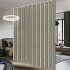 Room Divider Curtain Sets with Flexible Ceiling Track, Privacy Soundproof by AJAZZ