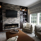 Ekena Millwork 49"W x 25 1/2"H x 1 1/4"D Acadia Ledge Stacked Stone, StoneWall - Image 11