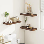 Vivelove Wide Floating Shelves for Wall 12 Inch Deep, 2 Inch Thick Shelf for - Image 6