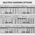 Floor to Ceiling Curtain for Wall Ceiling Mount Track - Image 2