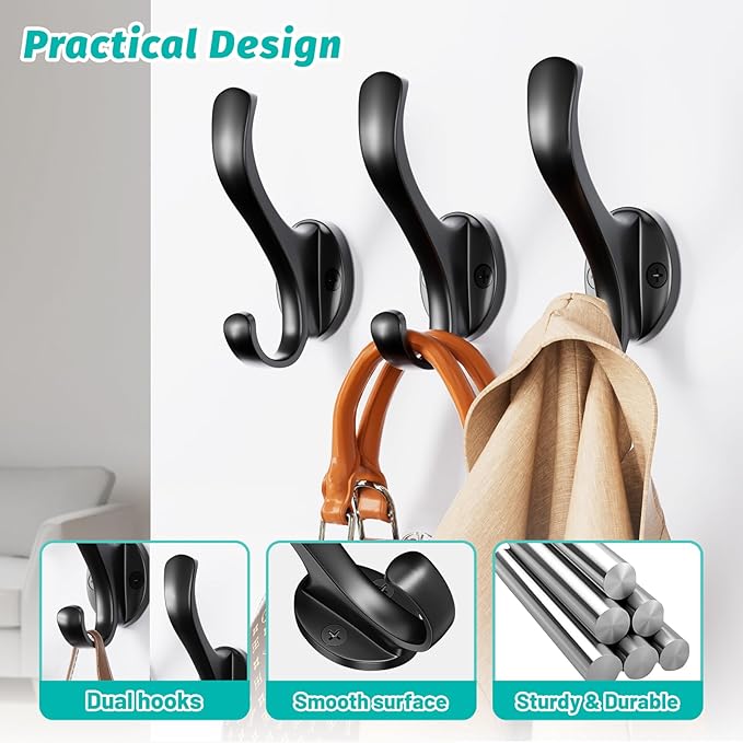 Coat Hooks Heavy Duty - Image 3