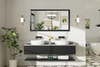 Briivue 55x30 Inch Black Bathroom Mirror - Image 3