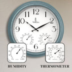 18 inch Outdoor Clocks for Patio Large Waterproof - Image 3