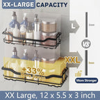 OMAIRA 3-Pack Shower Caddy - Image 3