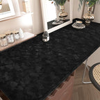 Wallercity Self Adhesive Felt Fabric Wallpaper Black Velvet Wallpaper Peel and - Image 2