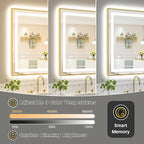 48x30 Inch LED Bathroom Mirror - Image 5