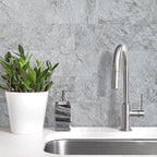 AULIGET 20-Piece Light Slate Peel and Stick Backsplash Wall Tiles, Laundry Room - Image 4