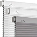 Grandekor No Drill No Tools Cordless Cellular Shades, 26.5" W x 64" H, UV by Grandekor