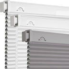 Grandekor No Drill No Tools Cordless Cellular Shades, 35.5" W x 64" H, UV by Grandekor