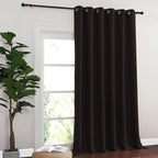 NICETOWN Room Divider Curtain 132 Inches Long, Wide Blackout Sliding Door - Image 8