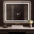 LOAAO 50"x40" LED Bathroom Mirror by LOAAO
