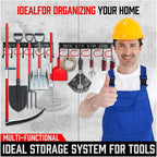 SEDY 68" All Metal Garden Tool Organizer Hooks - Image 7