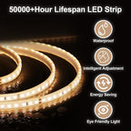 BEAUTYPEAK 30x30 LED Round Bathroom Mirror - Image 2