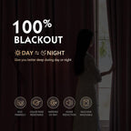 FMFUNCTEX 100% Blackout Curtains - Image 4
