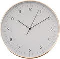 LUUK LIFESTYLE Silent Quartz wall Clock, Nordic and Minimalist Design, Interior by LUUKLIFESTYLE