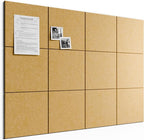Bumusty Large Cork Board 48" x 36" Alternative by BUMUSTY
