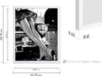 Poster Master Sexy Legs on Classic Car Poster - Image 3