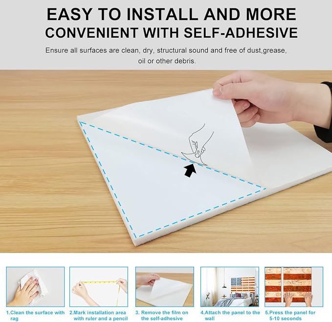 JBER Art Acoustic Panels, 48×32 Inches Acoustical Wall Panels, Sound Absorbing - Image 5