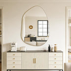 Irregular Wall Mirror Asymmetrical Mirror, Decorative Modern Mirror, Tempered - Image 3