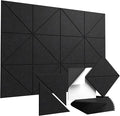 Vieshful Acoustic Panels, Peel & Stick Sound Absorbing Wall Panels, 10 Pack 12" by Vieshful