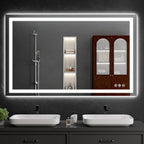 LED Bathroom Mirrors 36"x50" Bathroom Mirror by WISSMILESHOME