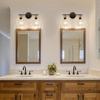 MOKATNG Bathroom Light Fixtures, 2-Light Coastal Vanity Lights - Image 4