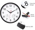 Wall Clock, Sweep Silent Movement Accurate Clocks - Image 3