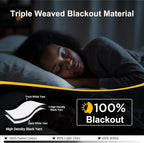 NICETOWN 100% Blackout Curtains - Image 4