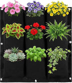 WFIST Vertical Hanging Planter Bag, Breathable Felt Wall Garden Planter by WFIST