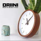 Driini Modern Mid Century Wood Analog Wall Clock - Image 6