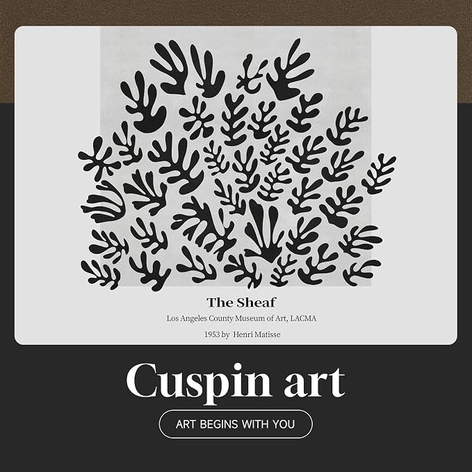 Framed Matisse Wall Art for Living Room, Abstract Aesthetic Pictures for Bedroom - Image 8