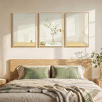Framed Botanical Neutral 3 Piece Wall Art - Image 4