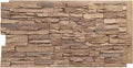 EverStone Canyon Ridge Faux Stone Panel, 45 3/4"W x 24 1/2"H x 1 1/4"D by EkenaMillwork