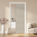 AJAZZ 100% Blackout Magnetic Door Curtain Accordion Doors Interior Folding by AJAZZ