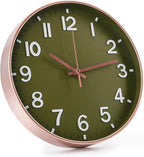 Wall Clock Modern Simple Quartz Decorative Clock Non-Ticking Silent Battery - Image 3
