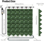 36 Pockets Living Wall Planter Indoor, Self Watering Wall Hanging Planters - Image 7