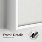 Framed Coastal Beach Wall Art for Living Room, Large 3 Piece Blue Ocean Canvas - Image 5