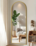 59"x16" Floor Mirror Full Length, Arched Full Length Mirror - Image 2