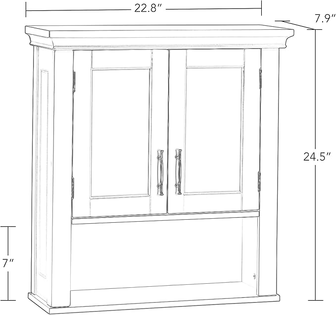 RiverRidge Somerset Two-Door Bathroom Storage, Set 1 - Image 3