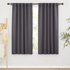 RYB HOME Living Room Curtains, Room Darkening Small Window Treatment Thermal by RYBHOME