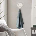 dwellington Distress Wood Flower Coat Hooks - Image 6