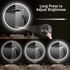LED Bathroom Mirror 26 Inch Round Bathroom Mirror - Image 7