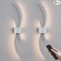 Battery Operated Wall Sconces Set of Two by KARTOOSH